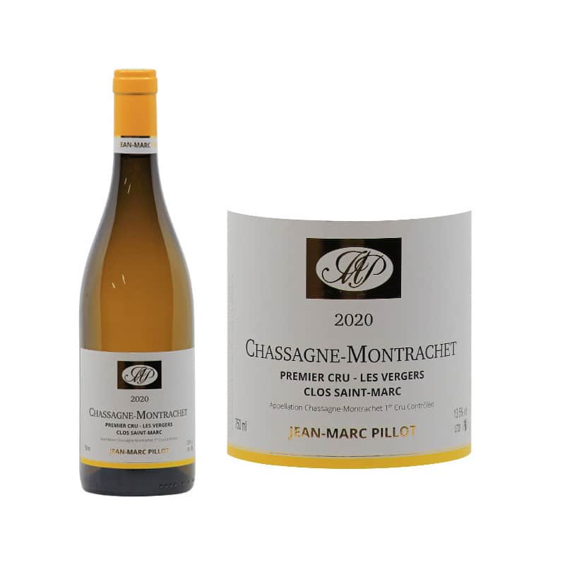 Jean-Marc Pillot Chassagne-Montrachet 1er Cru Les Vergers Clos Saint-Marc 2020